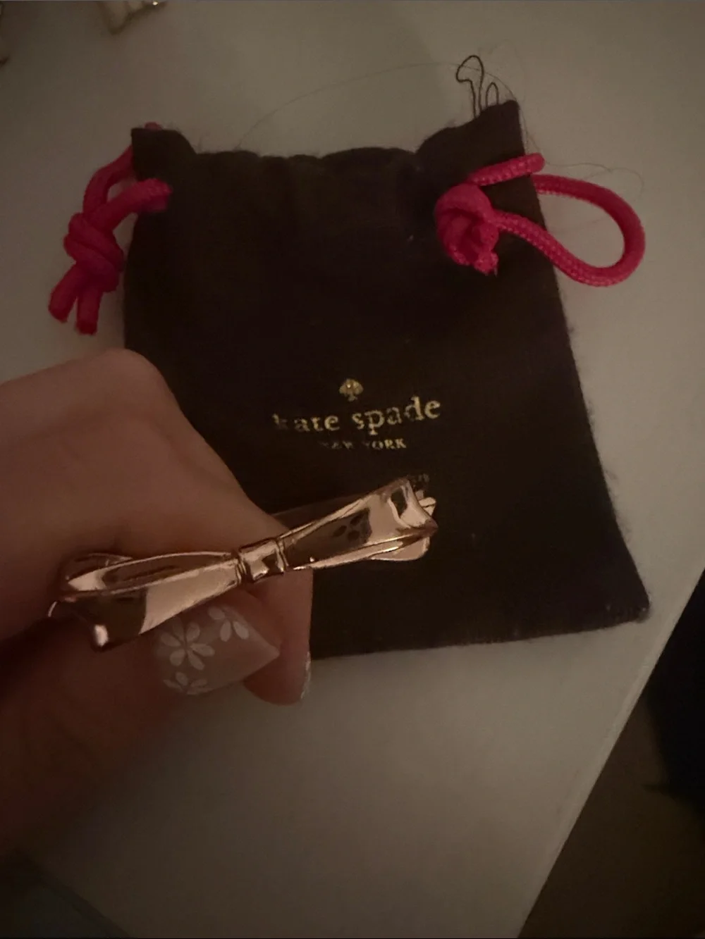 kate spade Rose Gold Bow bracelet